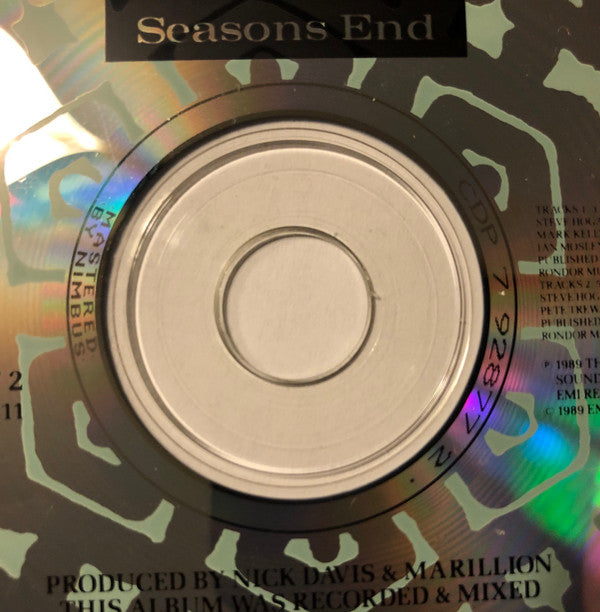 Marillion : Seasons End (CD, Album)