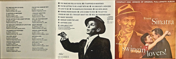 Frank Sinatra : Songs For Swingin' Lovers! (CD, Album, RE, RM)