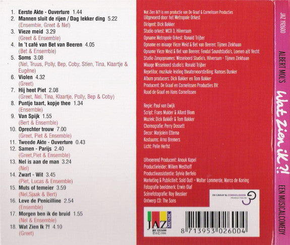 "Wat Zien Ik?!" Original Cast : Wat Zien Ik?! (CD, Dig)