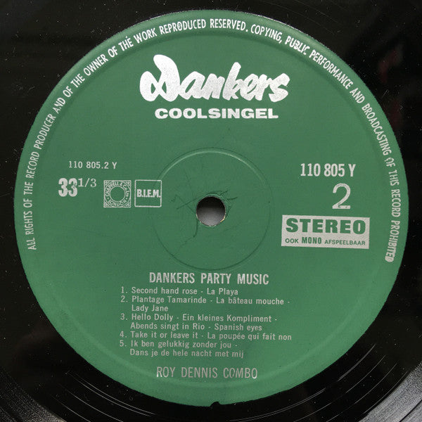 Roy Dennis Combo : Dankers Party Music 3 (LP)