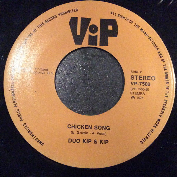 Duo Kip & Kip : Tok-Tok (7", Single)