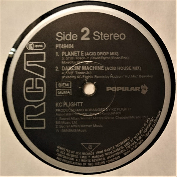 KC Flightt : Planet E (12", Maxi)