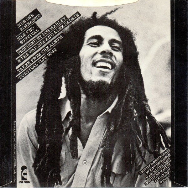 Bob Marley & The Wailers : Zimbabwe (7")