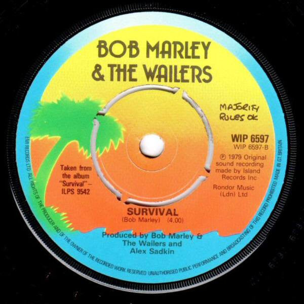 Bob Marley & The Wailers : Zimbabwe (7")