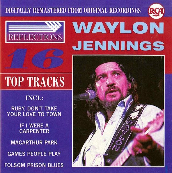 Waylon Jennings : 16 Top Tracks (CD, Comp, RM)