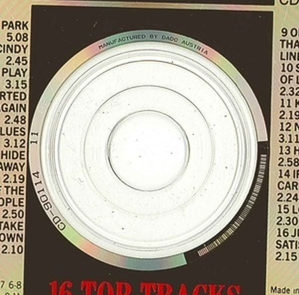 Waylon Jennings : 16 Top Tracks (CD, Comp, RM)