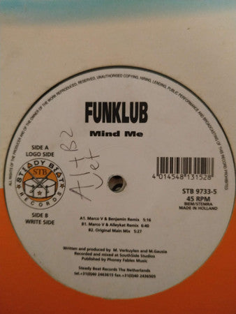 Funklub : Mind Me (12")