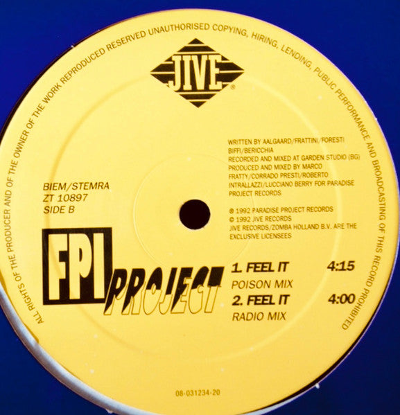 FPI Project : Feel It (12")