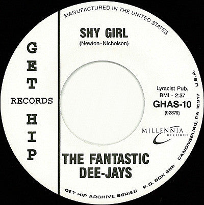 The Fantastic Dee-Jays : Shy Girl (7", Single, P/Unofficial)