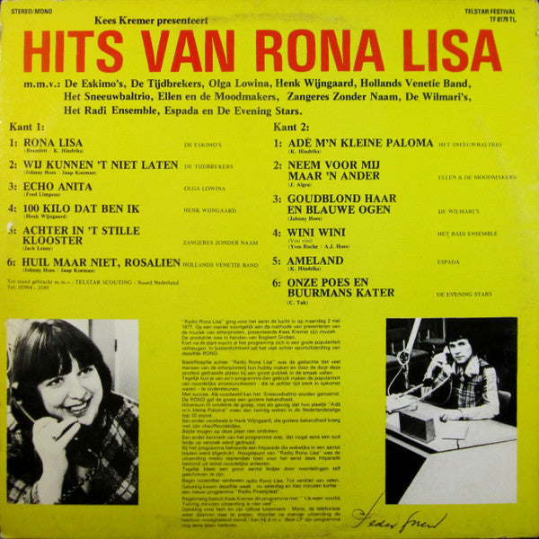 Various : Hits Van Rona Lisa (LP, Comp)