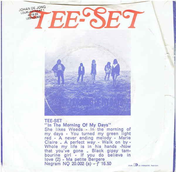 Tee-Set : In Your Eyes (I Can See The Lies)  (7", Single)