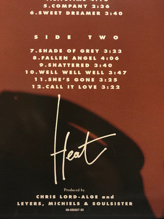 Leyers, Michiels & Soulsister* : Heat (LP, Album)
