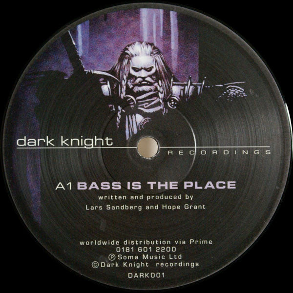 Darkside (5) : Bass Is The Place (12")