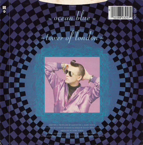 ABC : Ocean Blue (7", Single, Pap)