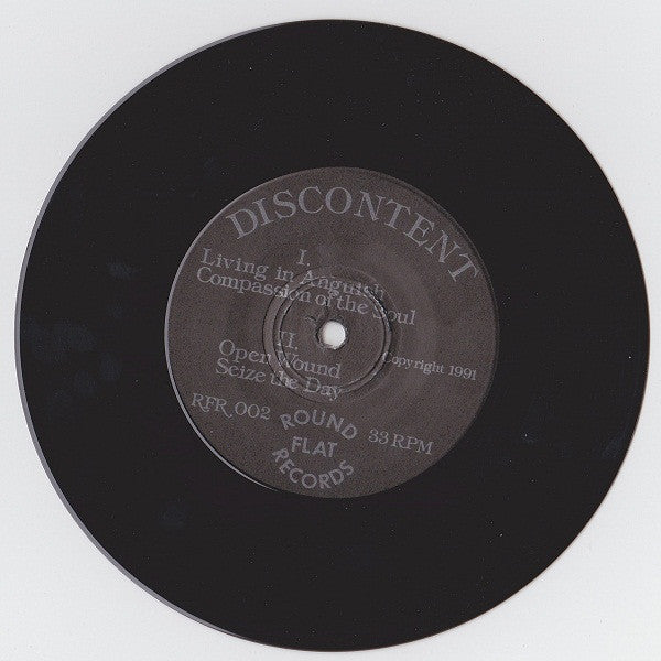 Discontent : Chance To Live (7", EP)
