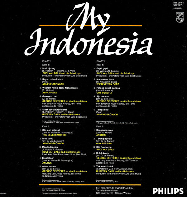 Various : My Indonesia (2xLP, Comp, gat)