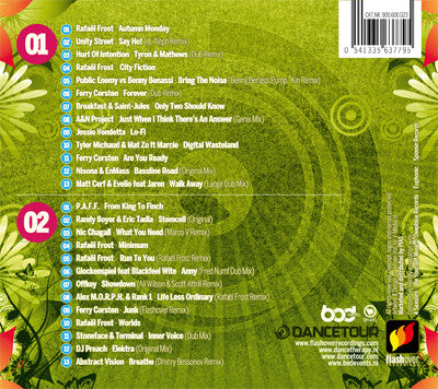 Rafaël Frost : Dancetour - The Compilation Volume 1 (2xCD, Comp, Mixed)