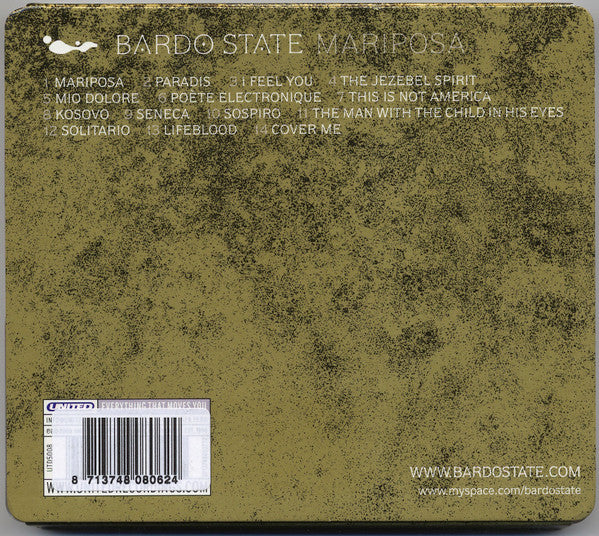 Bardo State : Mariposa (CD, Album)