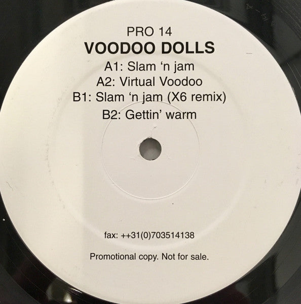 Voodoo Dolls : Slam 'N Jam (12", Promo, W/Lbl)