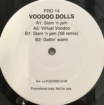 Voodoo Dolls : Slam 'N Jam (12", Promo, W/Lbl)