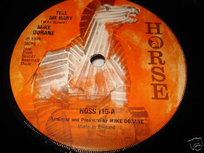 Mike Dorane : Tell Me Baby / You Keep Me Hanging On (7", Single)