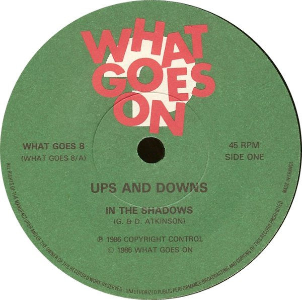 Ups And Downs : In The Shadows (7", EP)