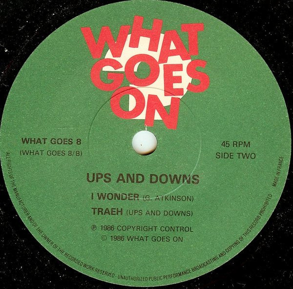 Ups And Downs : In The Shadows (7", EP)