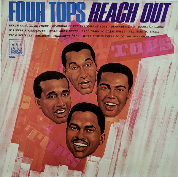 Four Tops : Four Tops Reach Out (LP, Album, Mono, Ltd, RE, RM, 180)