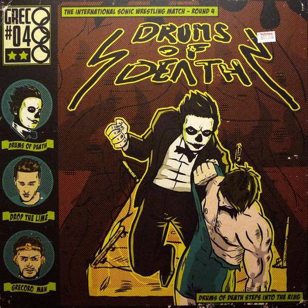 Drums Of Death : Drums Of Death Steps Into The Ring EP (12", EP)