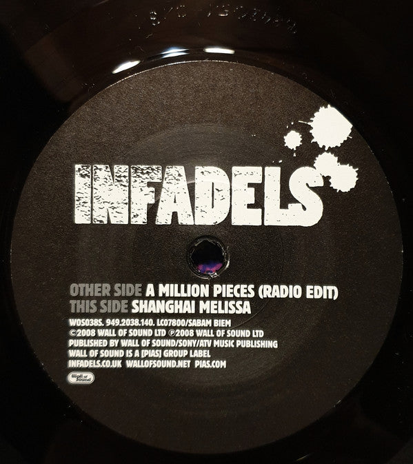 Infadels : A Million Pieces (7")