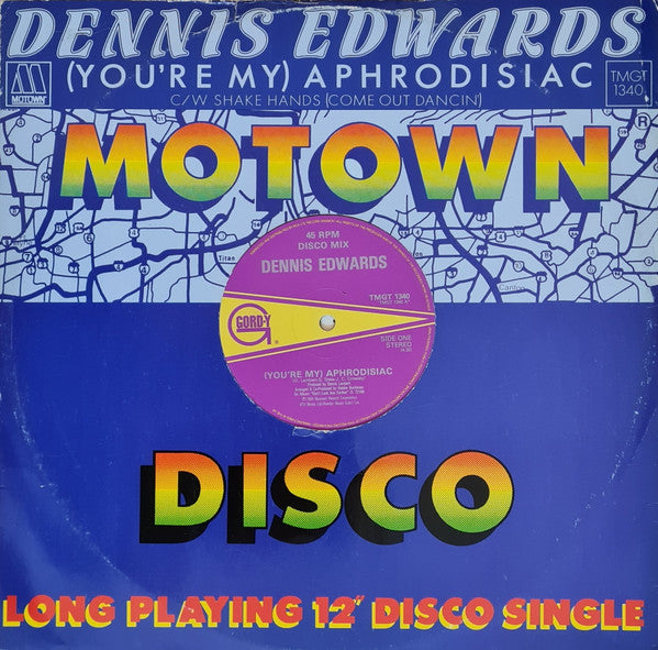Dennis Edwards : (You're My) Aphrodisiac (12", Single)