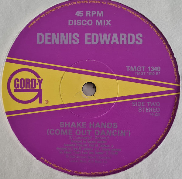 Dennis Edwards : (You're My) Aphrodisiac (12", Single)