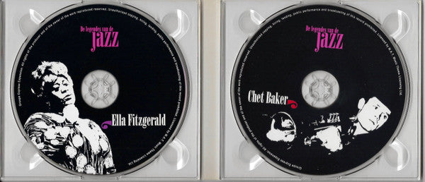 Chet Baker, Ella Fitzgerald : De Legendes Van De Jazz (2xCD, Comp)