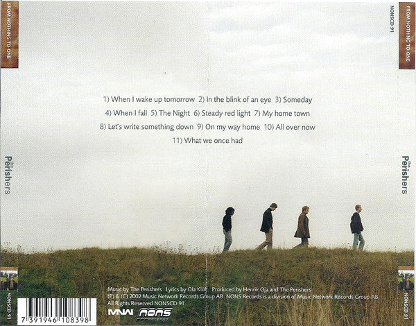 The Perishers : From Nothing To One (CD, Album)