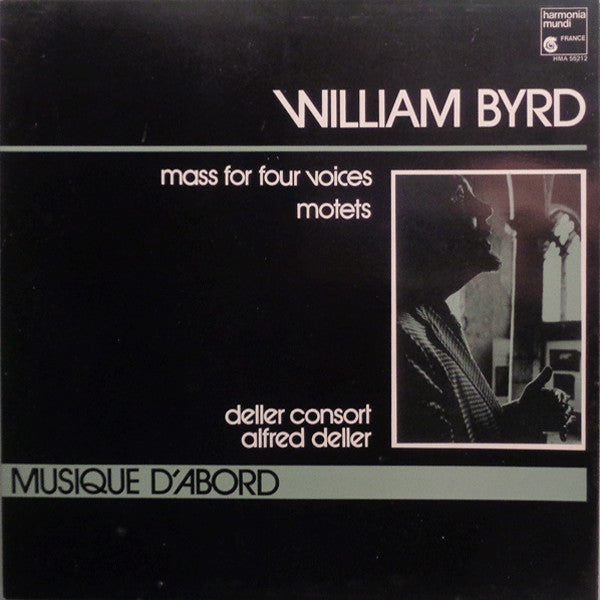 William Byrd - Deller Consort, Alfred Deller : Mass For Four Voices / Motets (LP, RE)