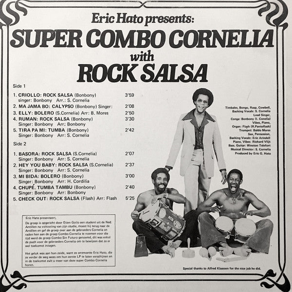 Super Combo Cornelia : Rock Salsa (LP, Album)