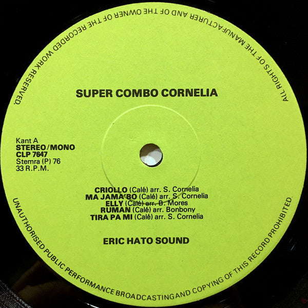 Super Combo Cornelia : Rock Salsa (LP, Album)