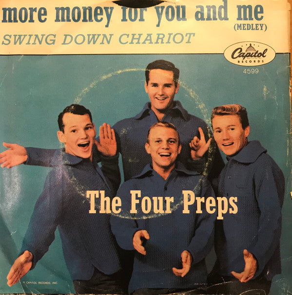 The Four Preps : More Money For You And Me (7", Single)