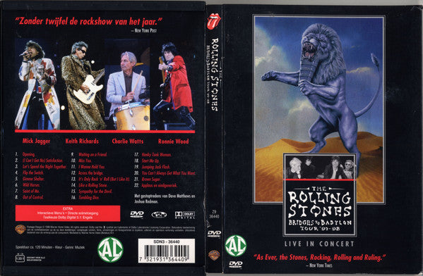 The Rolling Stones : Bridges To Babylon Tour '97 - 98 (DVD-V, Multichannel, Sna)