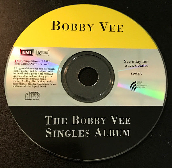 Bobby Vee : The Bobby Vee Singles Album (CD, Comp)