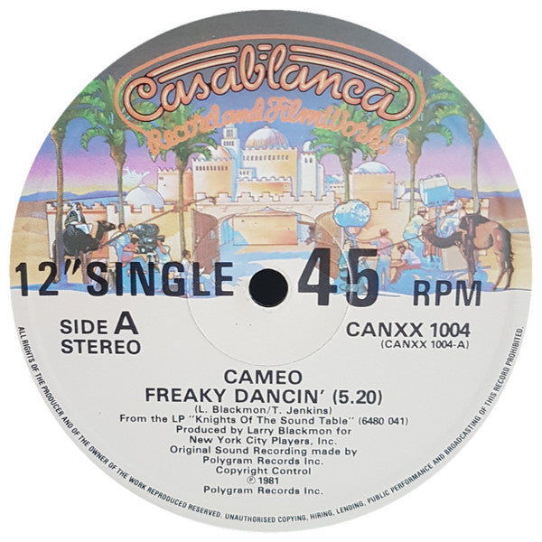 Cameo : Don't Be So Cool / The Sound Table / On The One/ Freaky Dancin' (2x12", Single, Ltd)
