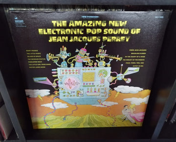 Jean-Jacques Perrey : The Amazing New Electronic Pop Sound Of Jean Jacques Perrey (LP, Album, RE)