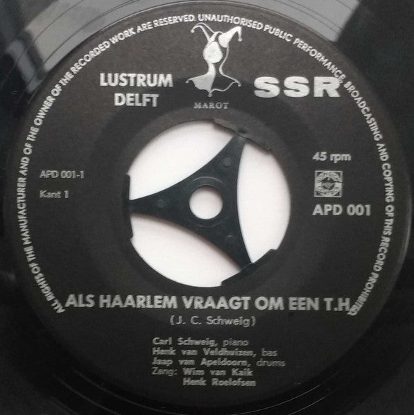 S.S.R.-Delft : Als Haarlem Vraagt Om Een T.H. (7")