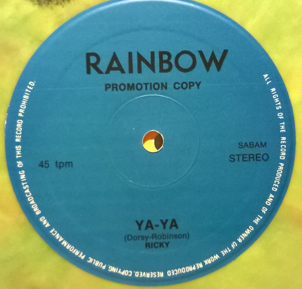 Ricky Travers : Ya-Ya / Big Fat Disco-Mama (12", Promo)