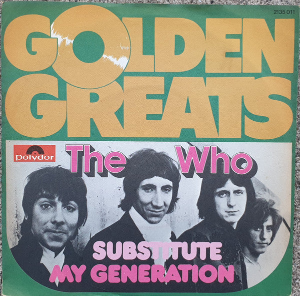 The Who : My Generation / Substitute (7", Single, RE)