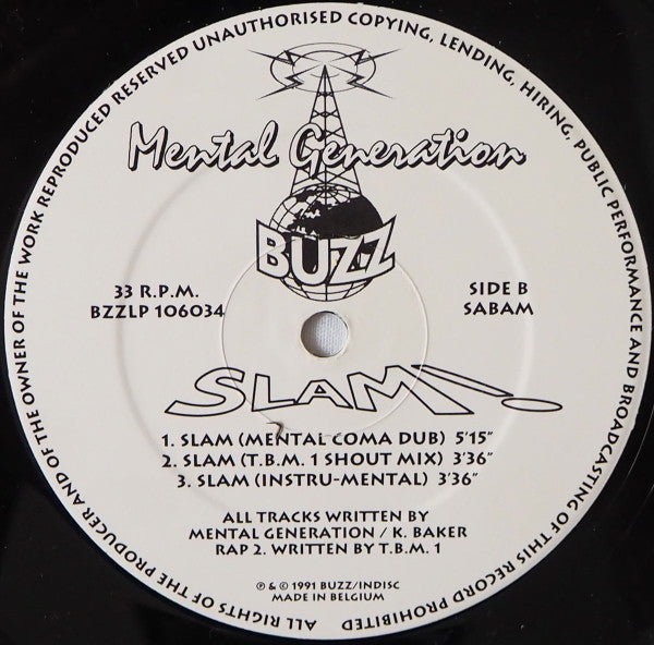 Mental Generation : Slam! (12")