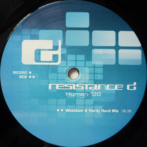 Resistance D : Human '98 (2x12", Maxi, MP)