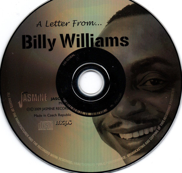 Billy Williams (5) :  A Letter From Billy Williams (CD, Comp, Mono)
