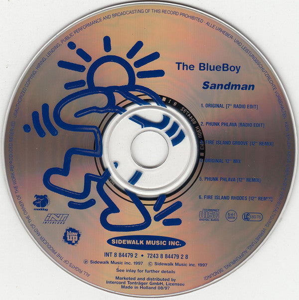 Blue Boy : Sandman (CD, Maxi)