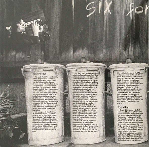 Rod Mason · Ray Foxley : Six For Two (12", Ltd, Dir)
